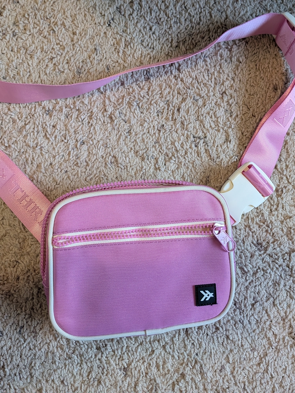 Pink Crossbody Waist Bag - Thread Wallets